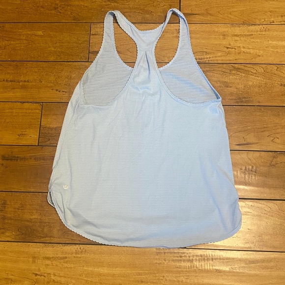 Lululemon Light Blue Racerback Tank Top - Picture 2 of 3